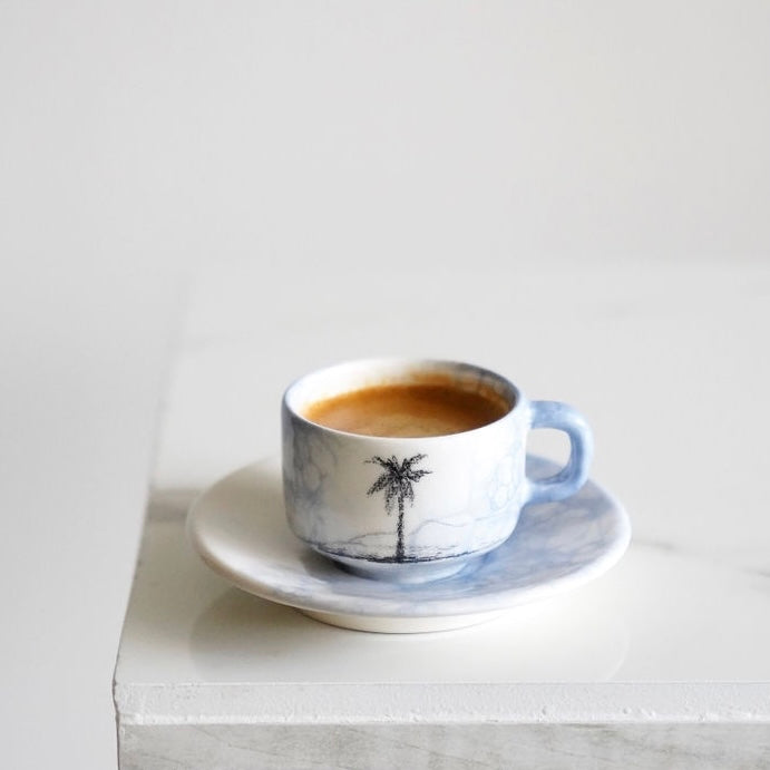 Soqya Coffee Cup + Saucer