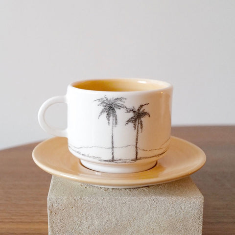 Sahara Coffee Cup + Saucer