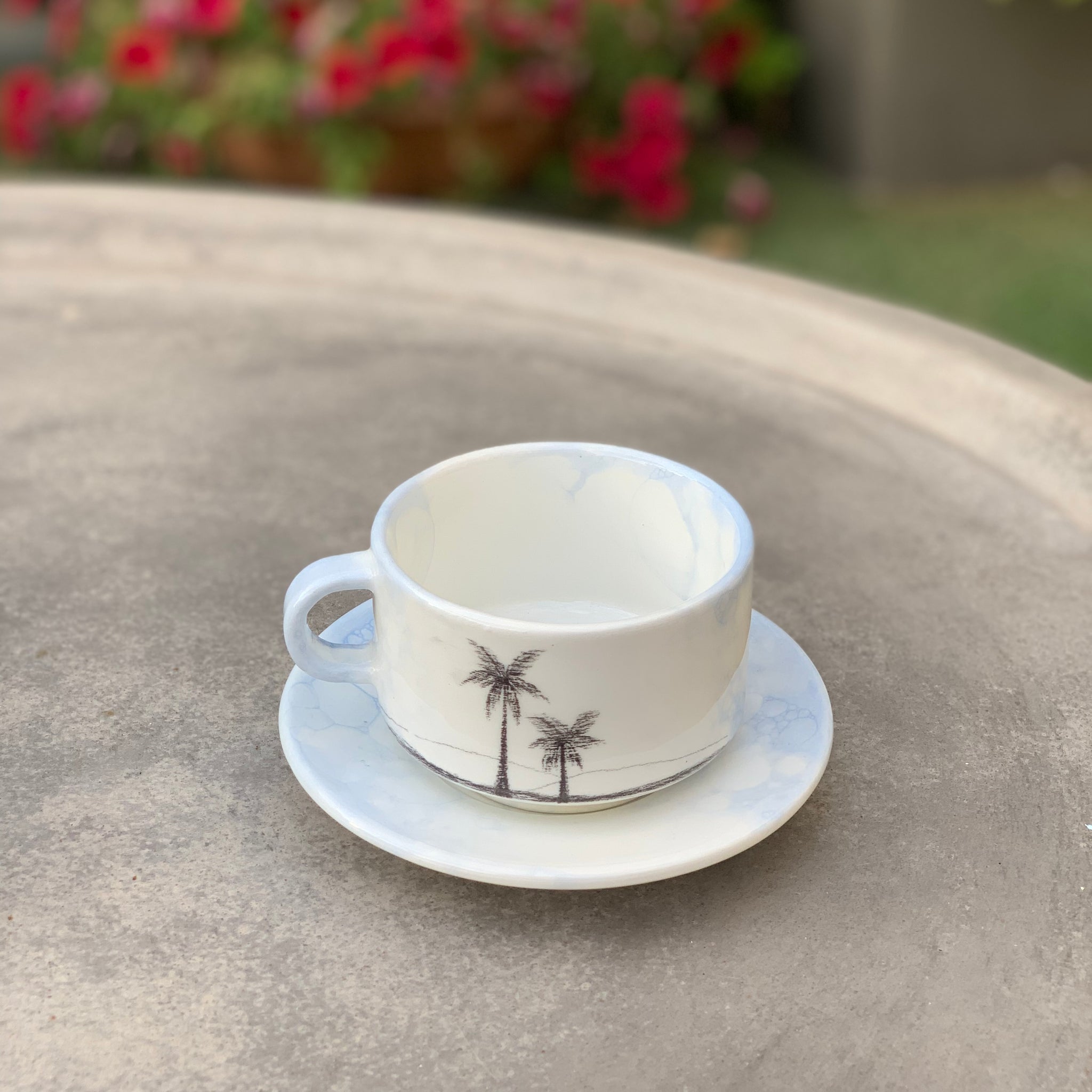 Soqya Tea Cup + Saucer